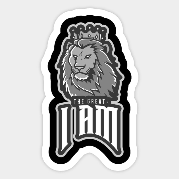 The Great I AM Sticker by FTLOG